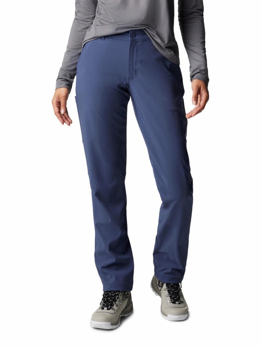 Columbia Back Beauty Women's Straight Leg Outdoor Pants in Navy - 4/36